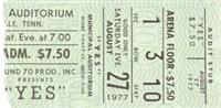Ticket Stubs